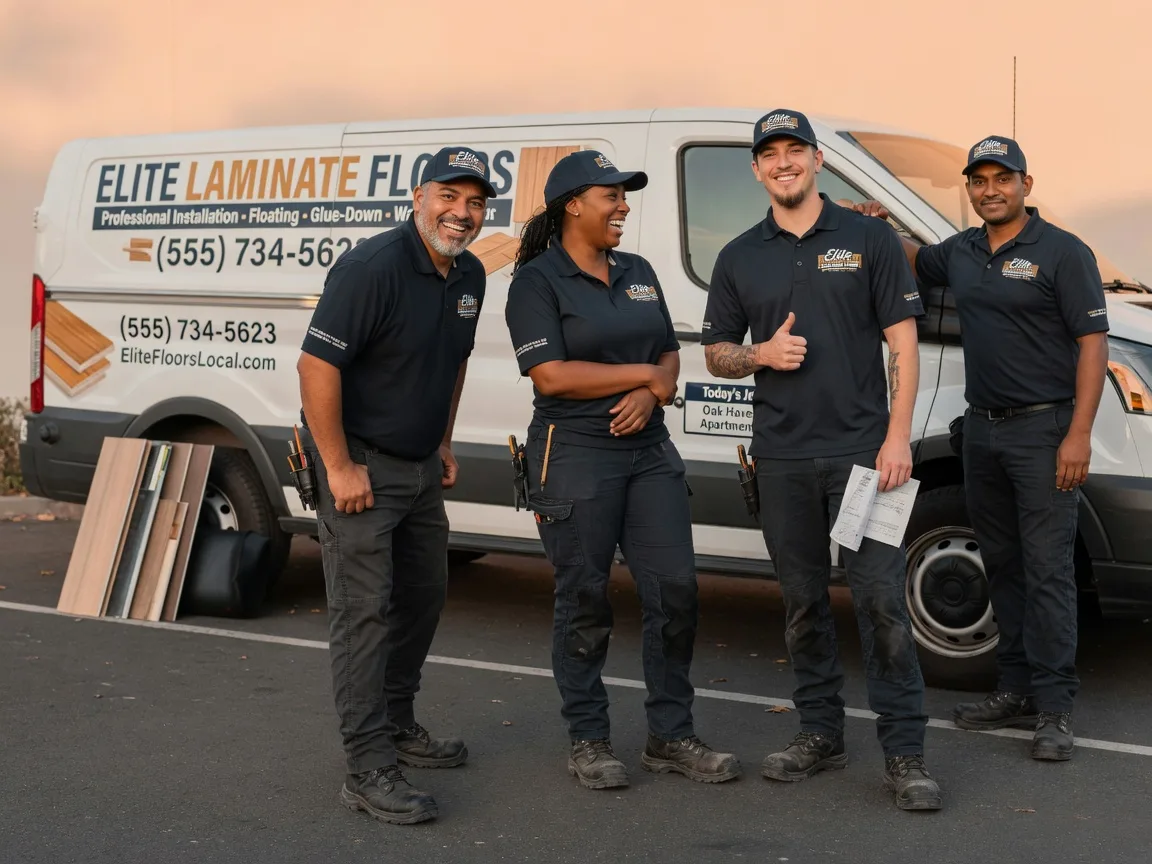 Laminate flooring installation company in Brookville, OH